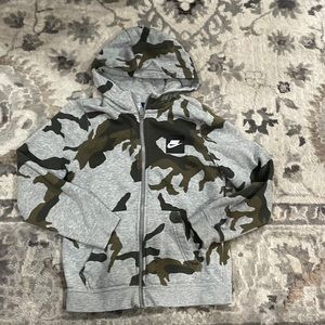 Boys Nike Zip Up Hoodie